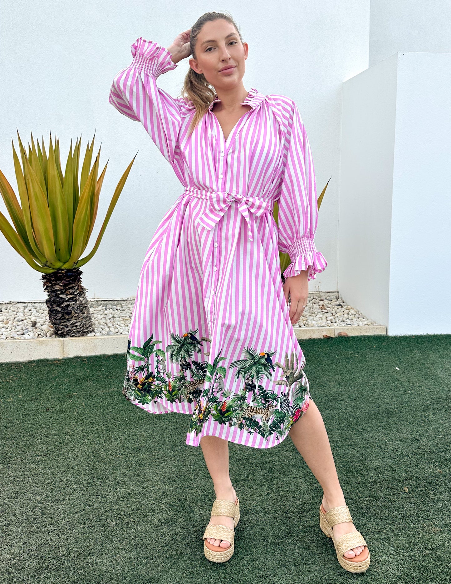 EIGHT SIX SIX SHIRT DRESS
