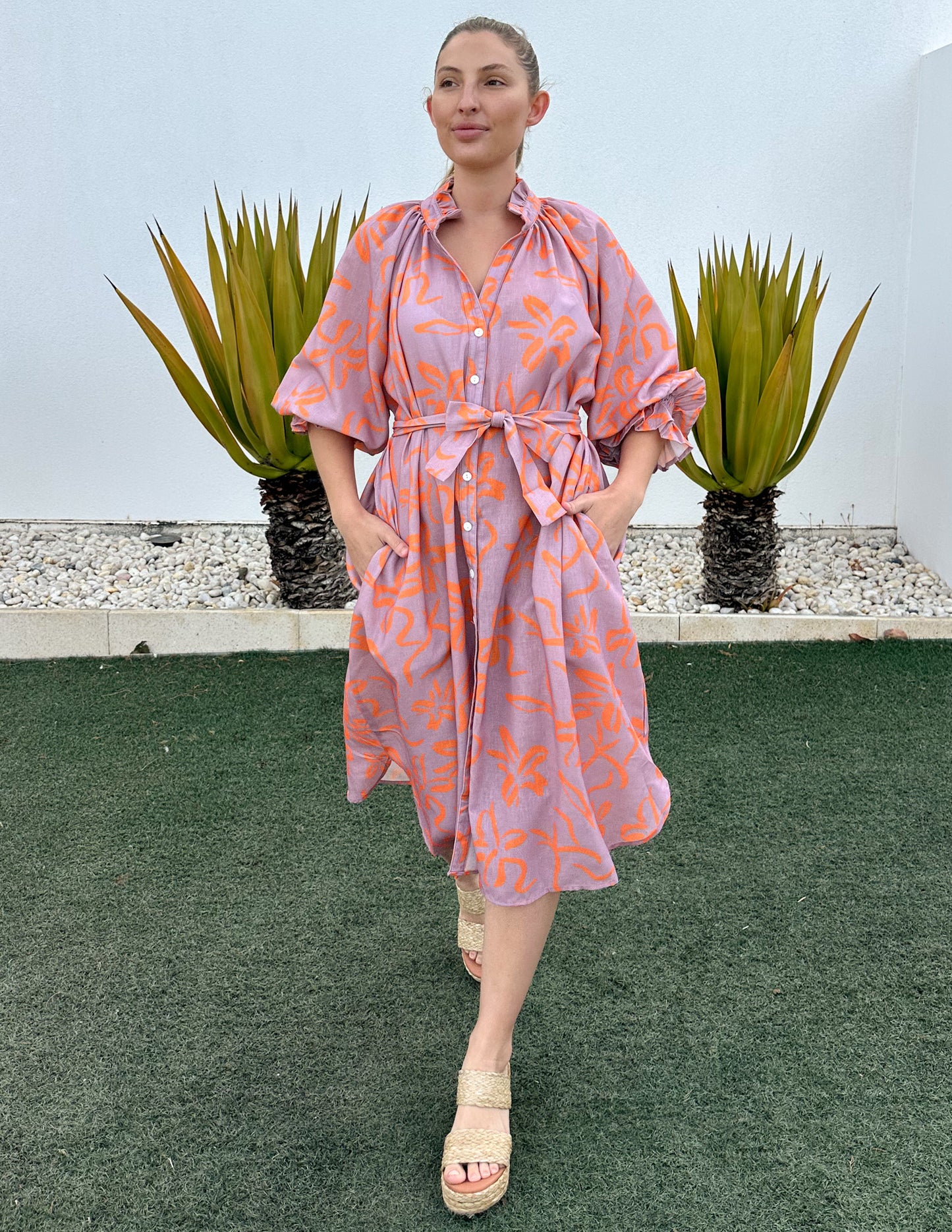 Eight Six Four Shirt Dress