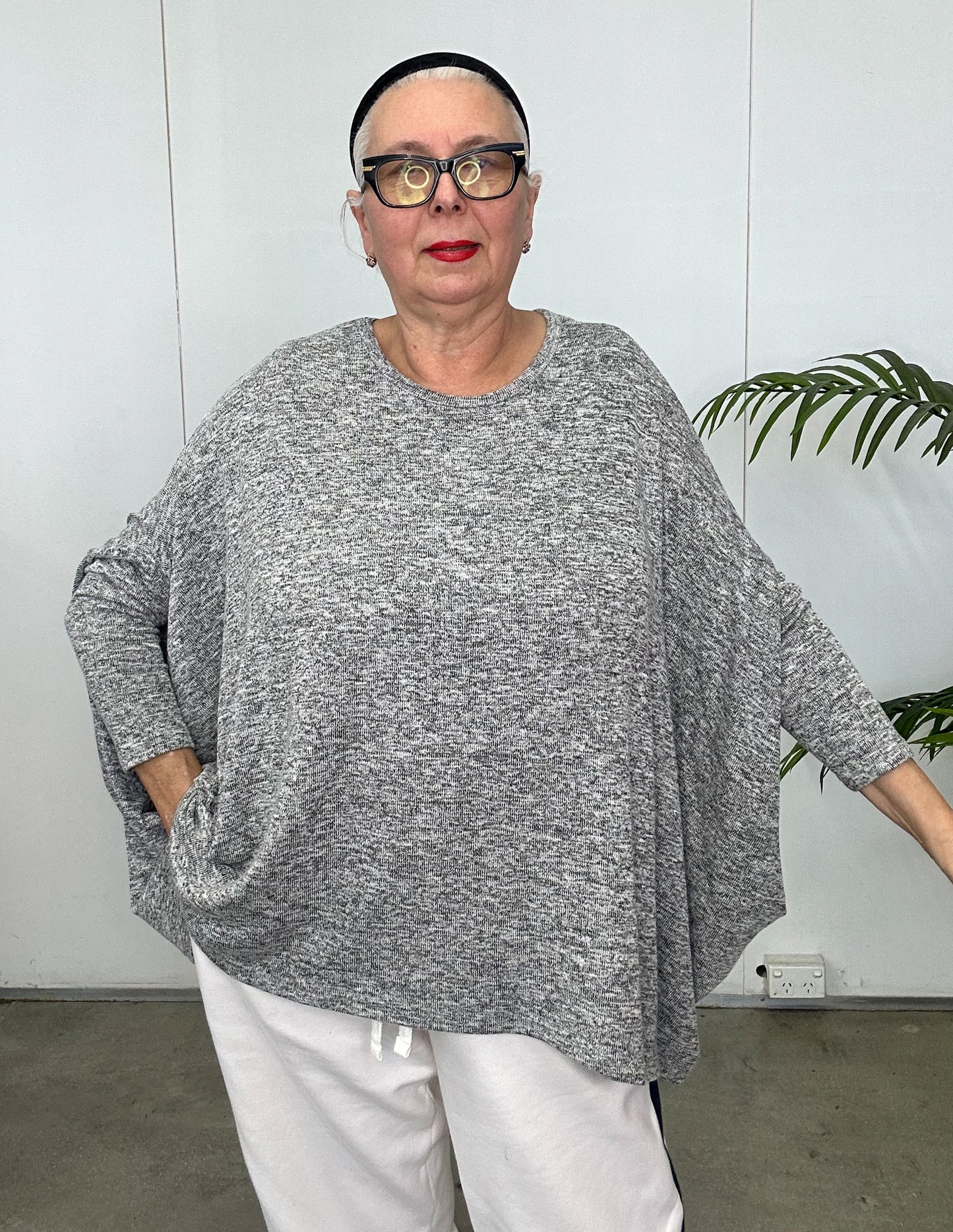 ONE NINE BATWING TOP