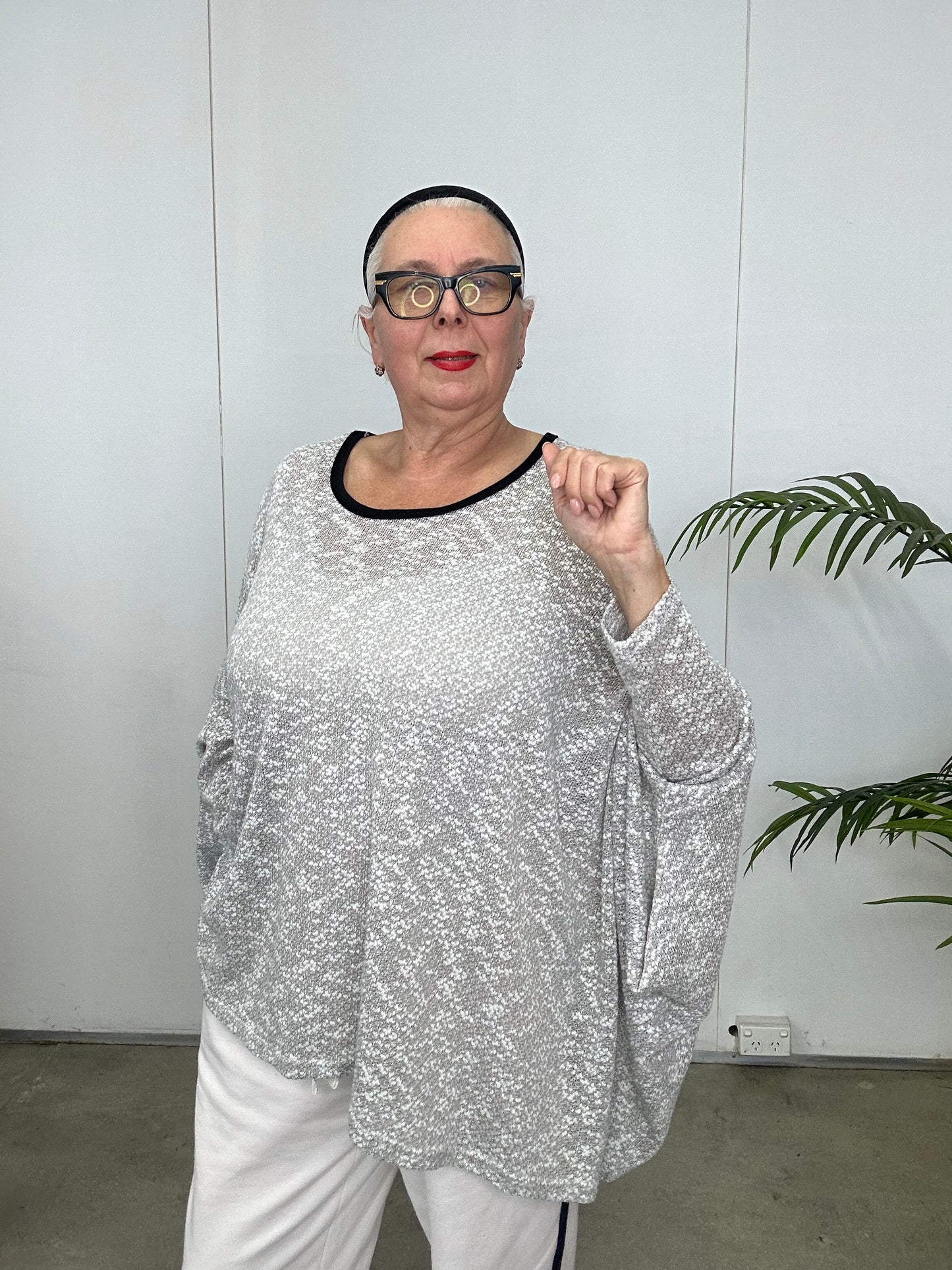 One Six Nine Batwing Top