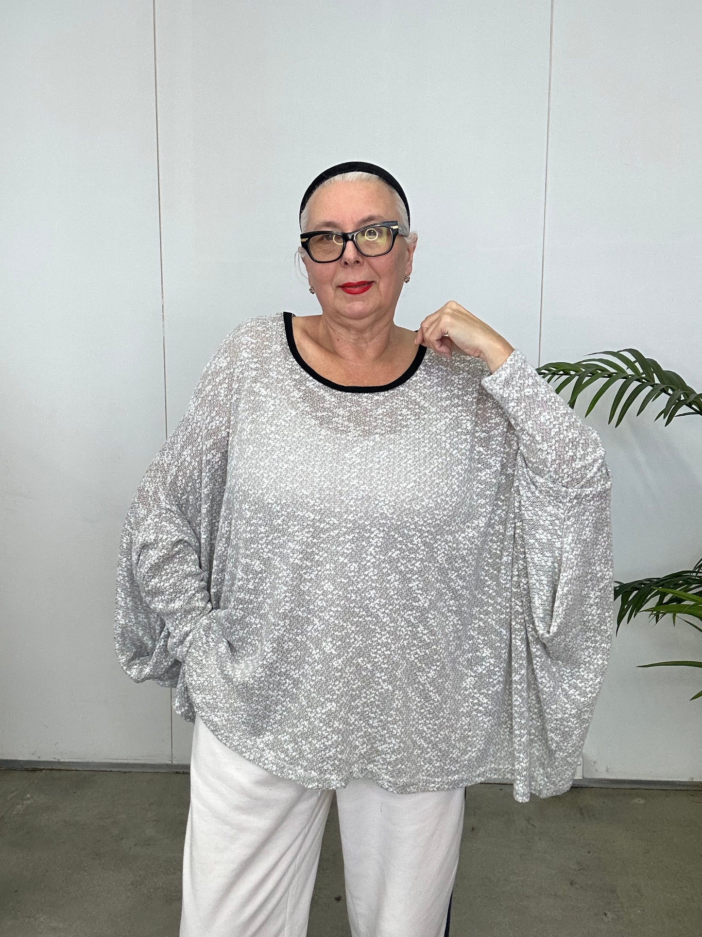 One Six Nine Batwing Top