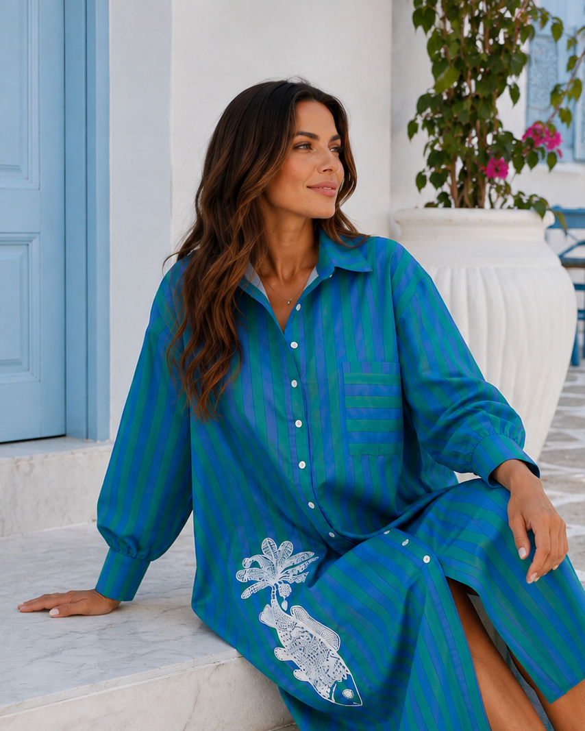 Nine Eight Nine Shirt Dress