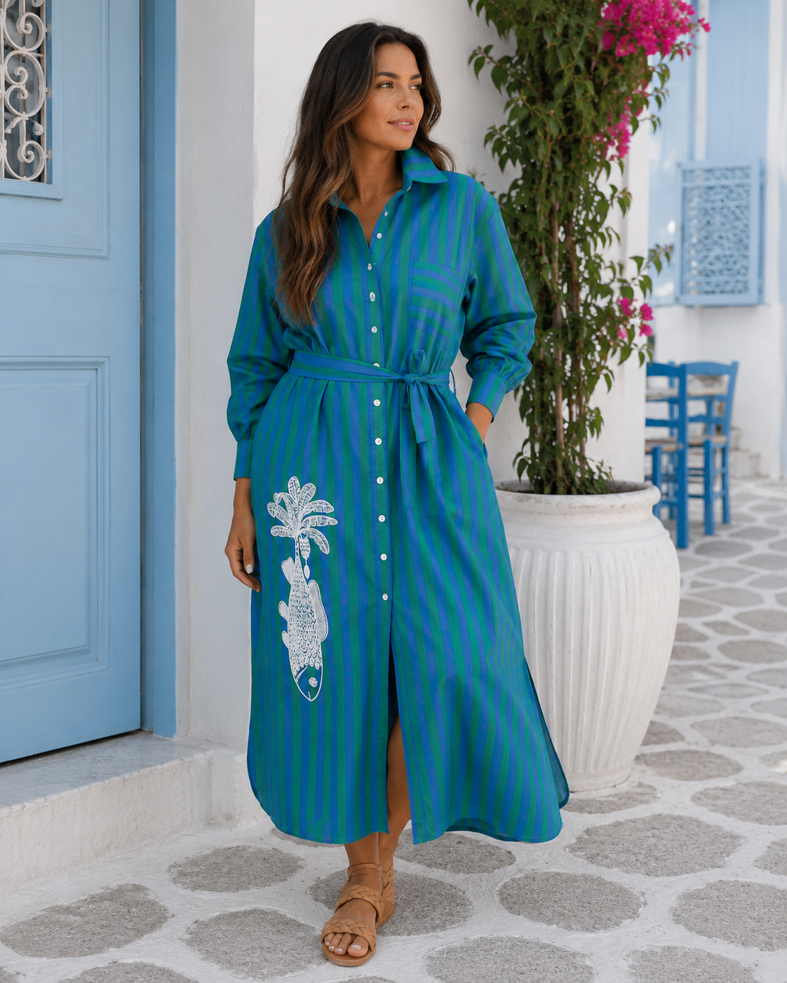 Nine Eight Nine Shirt Dress