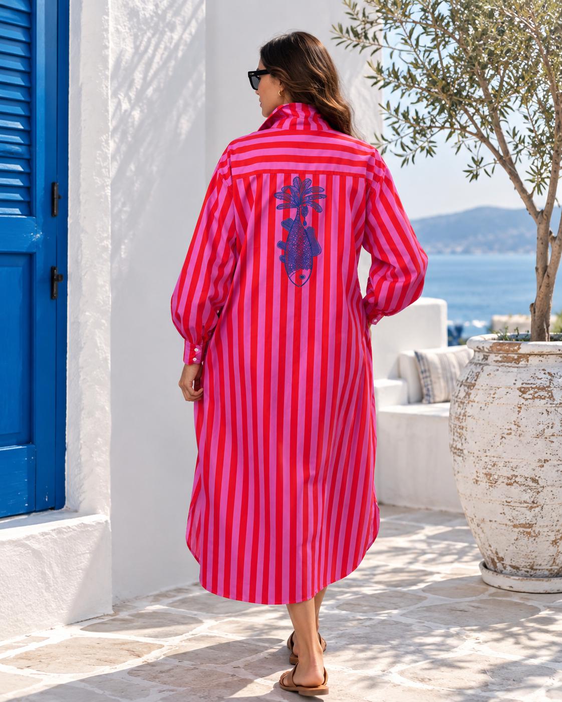 Nine Eight Nine Shirt Dress