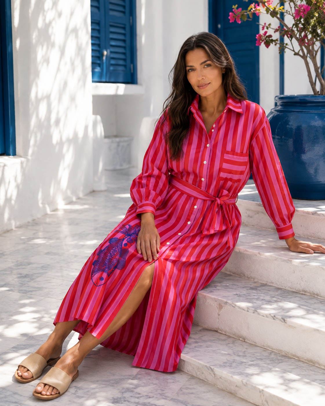 Nine Eight Nine Shirt Dress