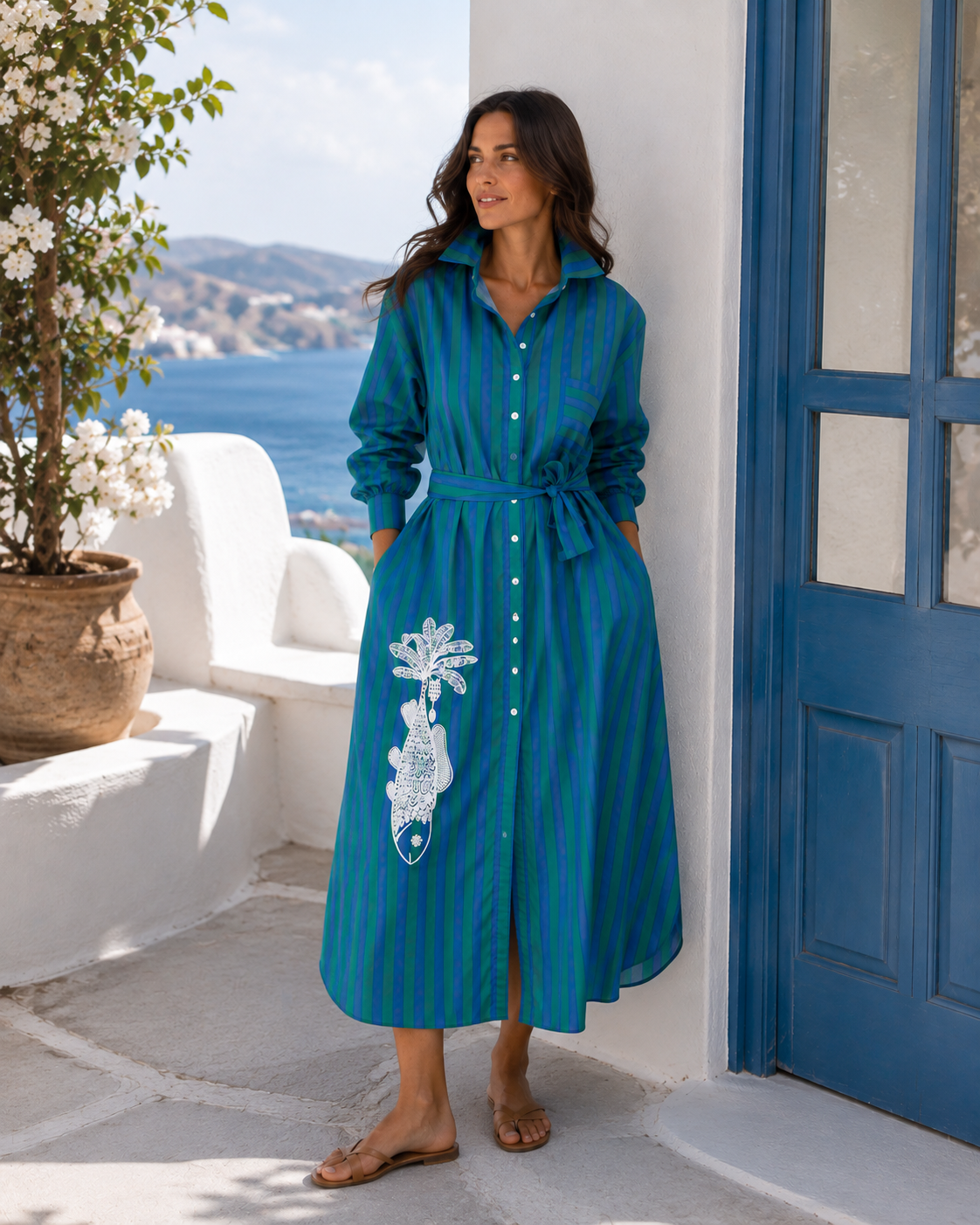 Nine Eight Nine Shirt Dress