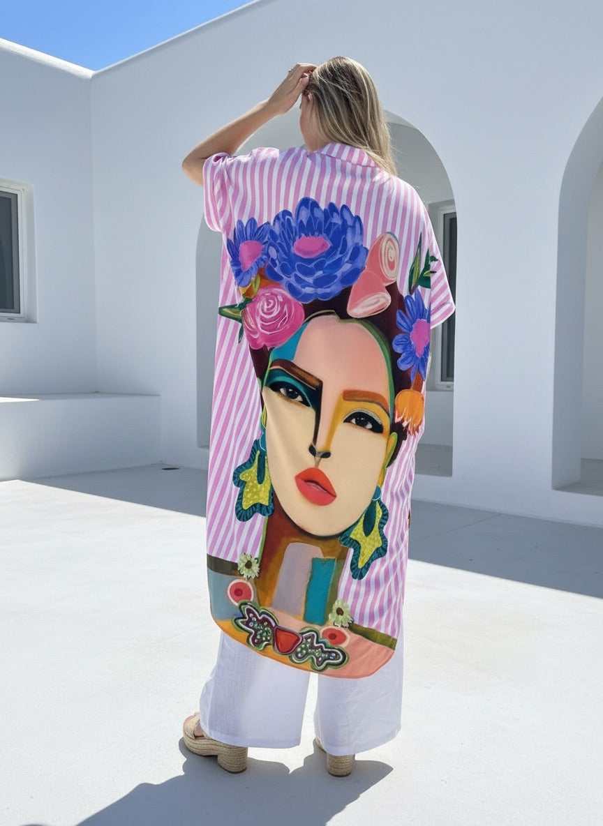 Eight Five Six Shirt Dress