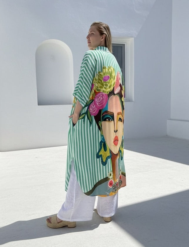 Eight Five Six Shirt Dress