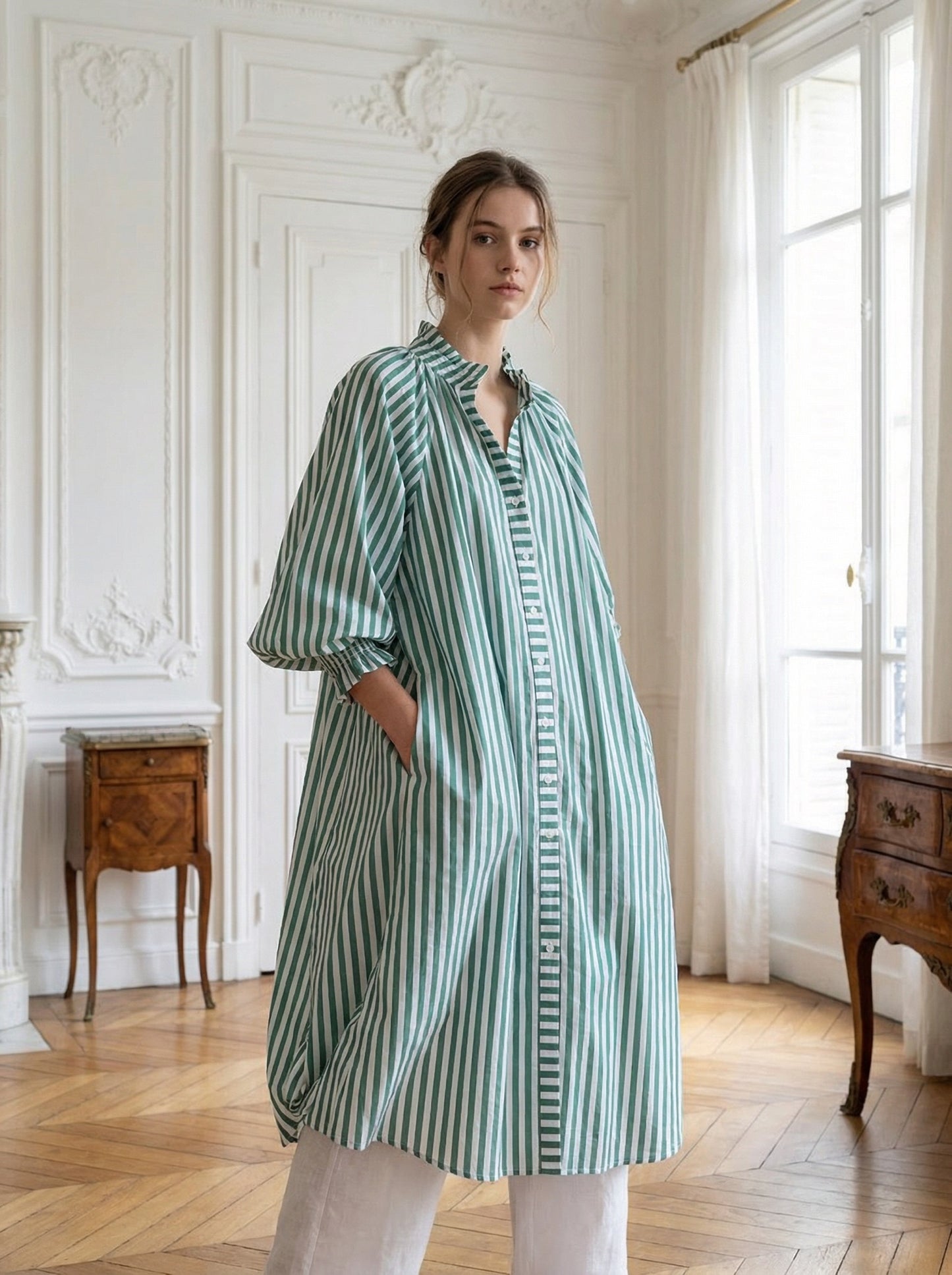 Nine Five Nine Shirt Dress