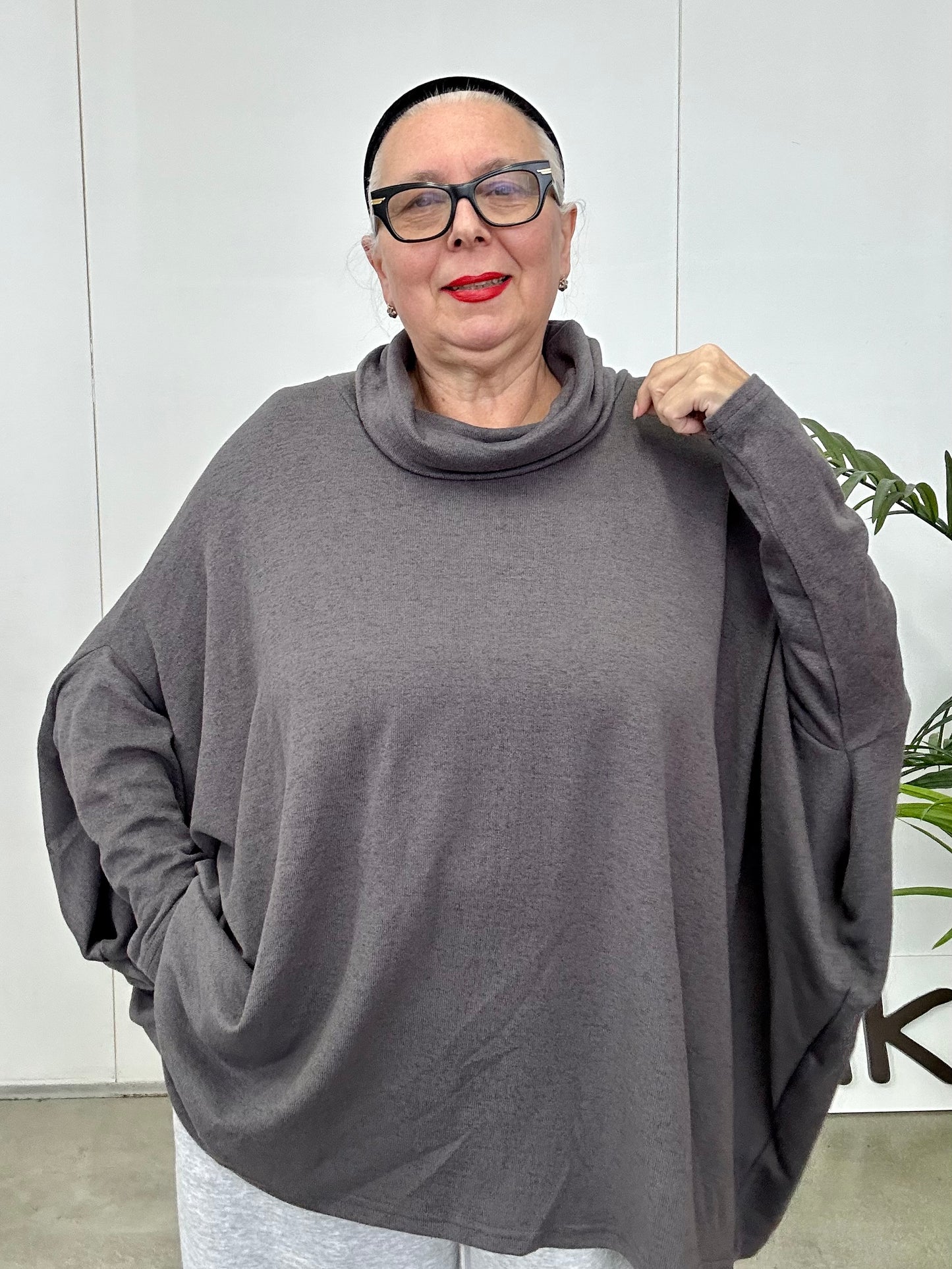 One Six Nine Batwing Top