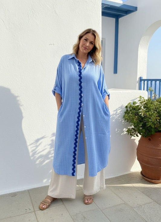 EIGHT TWO FIVE SHIRT DRESS