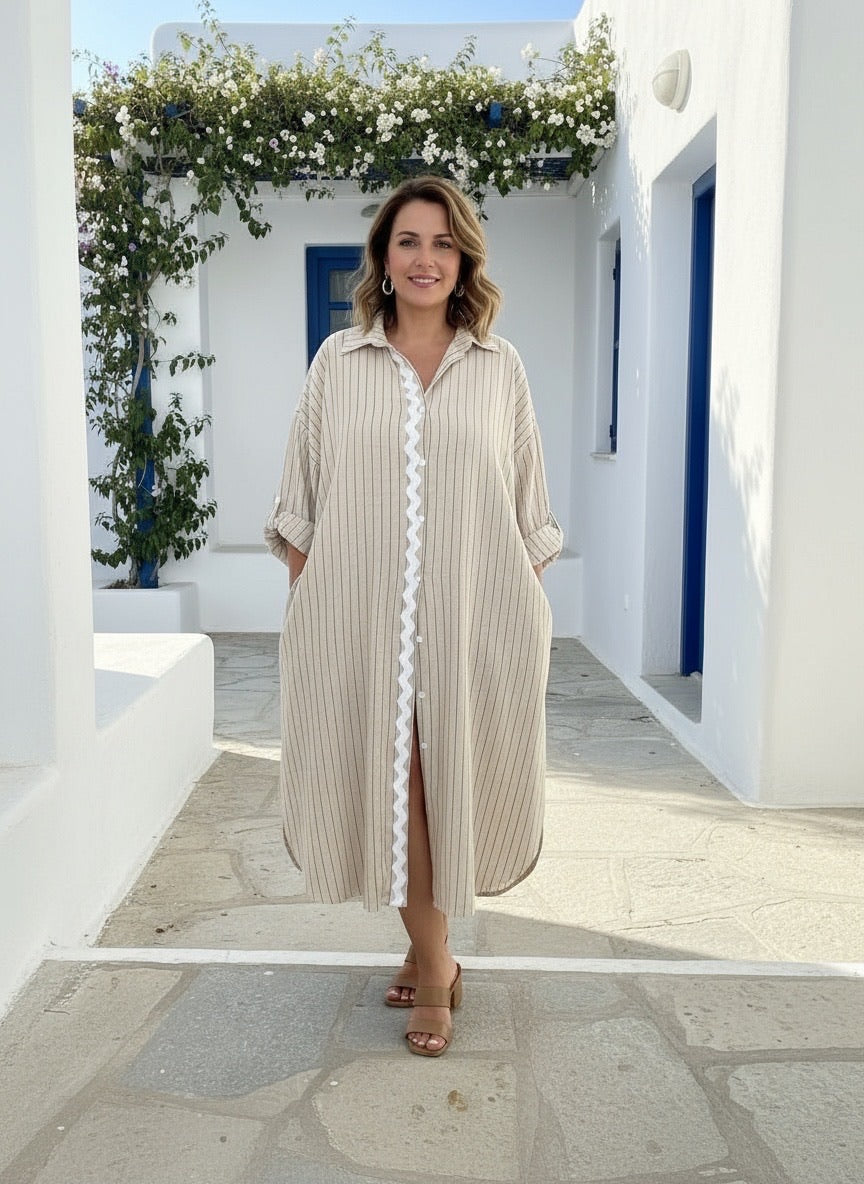 EIGHT TWO FIVE SHIRT DRESS